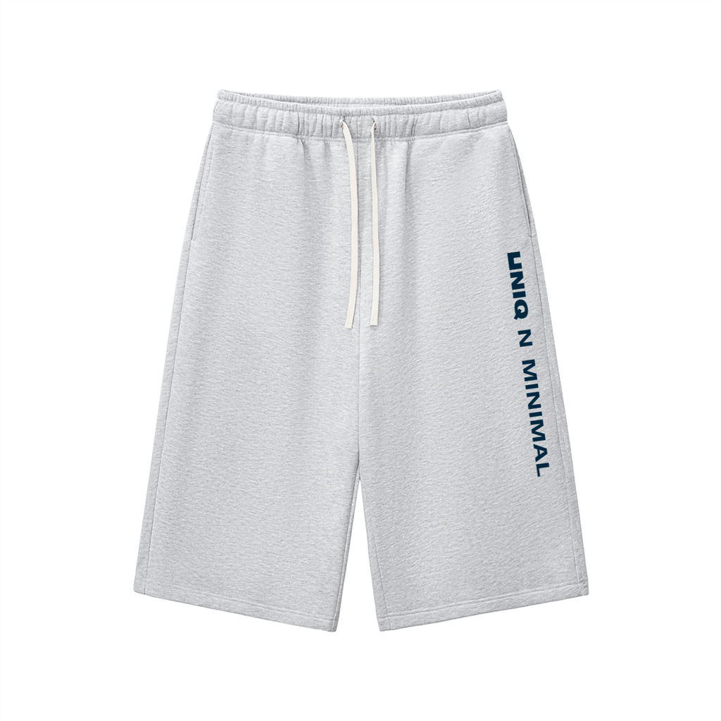 Relaxed Drawstring Three-quarter Sweatpants